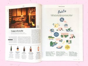 Berlin Illustration for Traveler Magazine