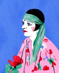 Cabaret digital illustration preview