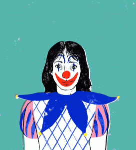 clown animation