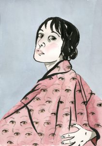 Eyes on you illustration