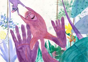Nebi illustrated storybook preview