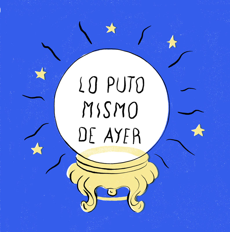 crystal ball illustration