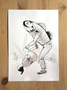 Dizzy original artwork